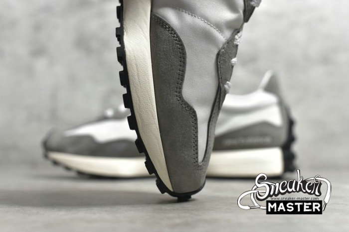 NEW BALANCE 327 RUNNING SHOES TEAM AWAY GREY TEAM AWAY GREY/MUNSELL WHITE MS327LAB