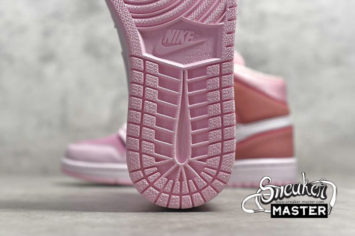 NIKE AIR JORDAN 1 MID DIGITAL PINK/WHITE/PINK FOAM/SAIL CW5379-600