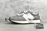 NEW BALANCE 327 RUNNING SHOES TEAM AWAY GREY TEAM AWAY GREY/MUNSELL WHITE MS327LAB