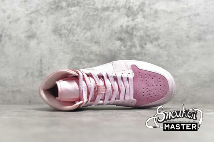 NIKE AIR JORDAN 1 MID DIGITAL PINK/WHITE/PINK FOAM/SAIL CW5379-600