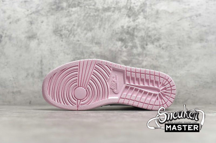 NIKE AIR JORDAN 1 MID DIGITAL PINK/WHITE/PINK FOAM/SAIL CW5379-600