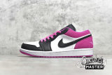 NIKE AIR JORDAN 1 LOW SE FUCHSIA BLACK/ACTIVE FUCHSIA-WHITE CK3022-005
