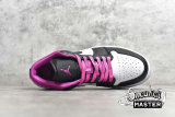 NIKE AIR JORDAN 1 LOW SE FUCHSIA BLACK/ACTIVE FUCHSIA-WHITE CK3022-005