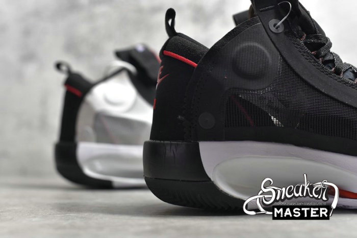 NIKE AIR JORDAN 34 PF BRED WHITE/UNIVERSITY RED/BLACK BQ3381-100