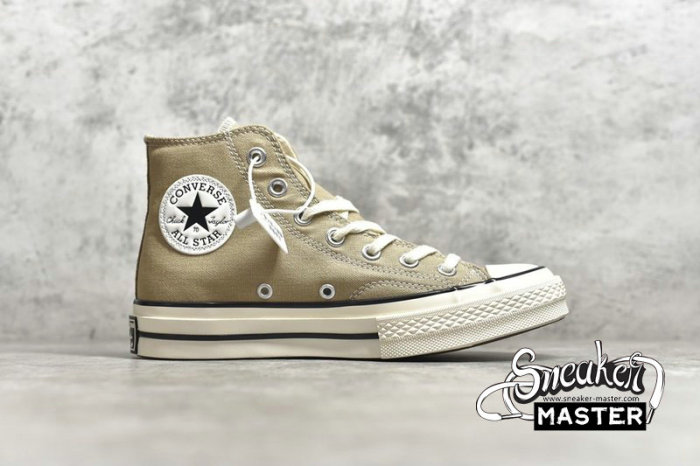 CONVERSE CHUCK TAYLOR ALL-STAR 70S HIGH NOMAD KHAKI/BLACK/EGRET 168504C