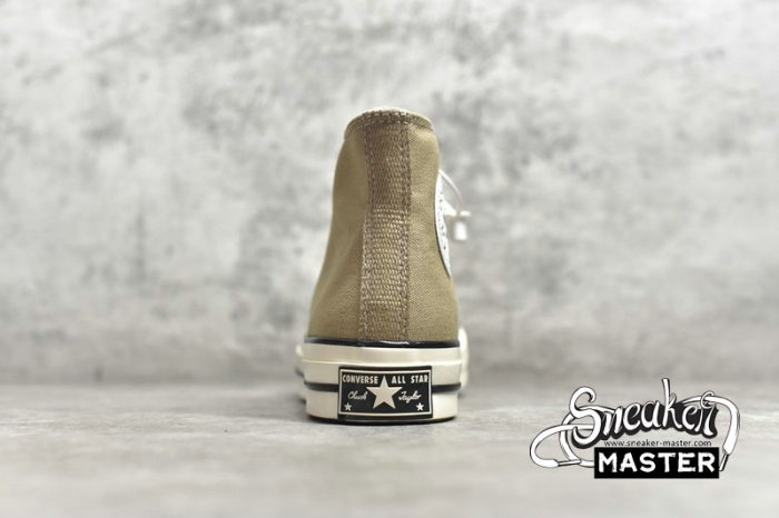CONVERSE CHUCK TAYLOR ALL-STAR 70S HIGH NOMAD KHAKI/BLACK/EGRET 168504C