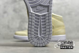 NIKE AIR JORDAN 1 MID LEMON YELLOW GOOSE FEATHER YELLOW/LEMON YELLOW-WHITE CK6587-200