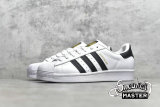 ADIDAS SUPERSTAR SHOES CLOUD WHITE/CORE BLACK/CLOUD WHITE EG4958