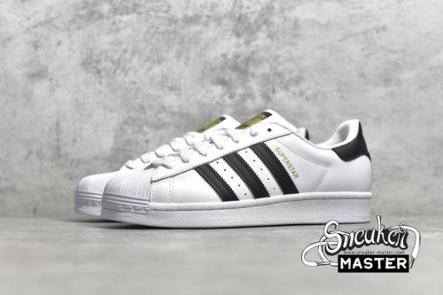 ADIDAS SUPERSTAR SHOES CLOUD WHITE/CORE BLACK/CLOUD WHITE EG4958