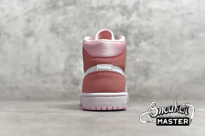 NIKE AIR JORDAN 1 MID DIGITAL PINK/WHITE/PINK FOAM/SAIL CW5379-600
