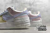 NIKE AIR FORCE 1 SHADOW PASTEL SUMMIT WHITE/GLACIER BLUE/FOSSIL/GHOST CI0919-106