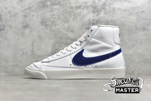 NIKE BLAZER MID 77 WHITE/UNIVERSITY RED/RACER BLUE CW7073-100