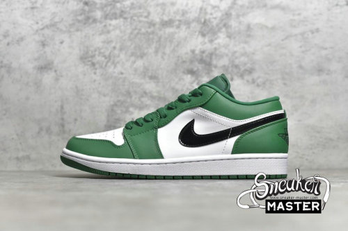 NIKE AIR JORDAN 1 LOW PINE GREEN PINE GREEN/BLACK/WHITE 553558-301