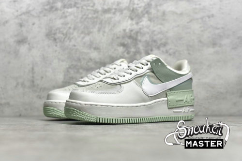 NIKE AIR FORCE 1 SHADOW SPRUCE AURA/WHITE/PISTACHIO FROST CW2655-001