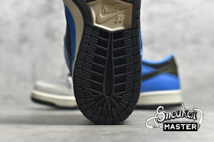 NIKE DUNK LOW PRO SB QS X INSTANT SKATEBOARDS BLUE HERO/PALE IVORY/BLACK CZ5128-400