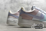 NIKE AIR FORCE 1 SHADOW PASTEL SUMMIT WHITE/GLACIER BLUE/FOSSIL/GHOST CI0919-106