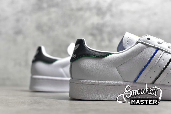 ADIDAS SUPERSTAR OLYMPICS SHOES FOOTWEAR WHITE/FOOTWEAR WHITE-CORE BLACK FY2325