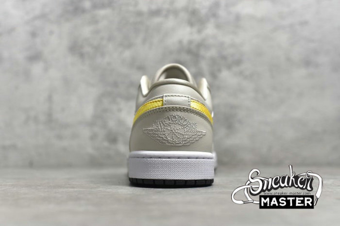 NIKE AIR JORDAN 1 LOW OREWOOD BROWN LIGHT OREWOOD BROWN/AMARILLO/WHITE/LASER BLUE CK3022-107