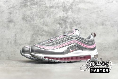 NIKE AIR MAX 97 GS PINK/SILVER/GREY 921522-021