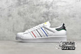 ADIDAS SUPERSTAR OLYMPICS SHOES FOOTWEAR WHITE/FOOTWEAR WHITE-CORE BLACK FY2325