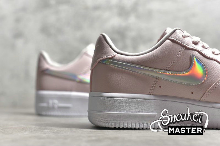 NIKE AIR FORCE 1 LOW PINK IRIDESCENT BARELY ROSE/BARELY ROSE/WHITE CJ1646-600