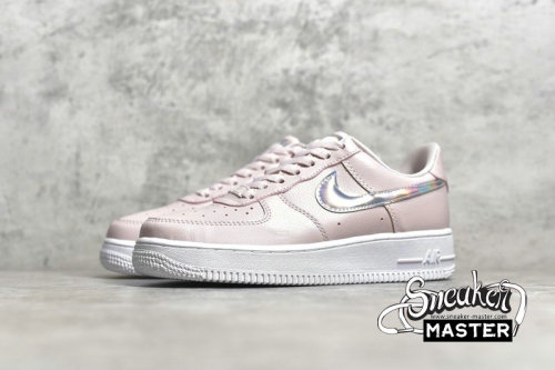 NIKE AIR FORCE 1 LOW PINK IRIDESCENT BARELY ROSE/BARELY ROSE/WHITE CJ1646-600