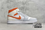 NIKE AIR JORDAN 1 MID STARFISH WHITE/STARFISH/PURE PLATINUM/SAIL CW7591-100