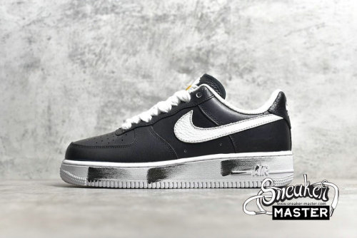 NIKE AIR FORCE 1 LOW 07 X G-DRAGON PEACEMINUSONE PARA-NOISE BLACK/BLACK/WHITE AQ3692-001