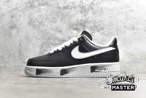 NIKE AIR FORCE 1 LOW 07 X G-DRAGON PEACEMINUSONE PARA-NOISE BLACK/BLACK/WHITE AQ3692-001