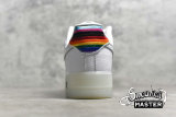 NIKE AIR FORCE 1 LOW BE TRUE WHITE/MULTI-COLOR/WHITE CV0258-100