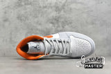 NIKE AIR JORDAN 1 MID STARFISH WHITE/STARFISH/PURE PLATINUM/SAIL CW7591-100