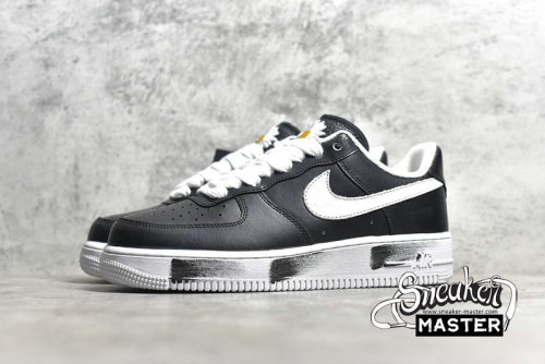 NIKE AIR FORCE 1 LOW 07 X G-DRAGON PEACEMINUSONE PARA-NOISE BLACK/BLACK/WHITE AQ3692-001