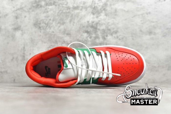 NIKE SB DUNK LOW X 7-ELEVEN ORANGE PEEL/PINE GREEN/UNIVERSITY RED CZ5130-600