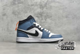 NIKE AIR JORDAN 1 MID FEARLESS X FACETASM WHITE/TEAL/BLACK/RED CU2802-100