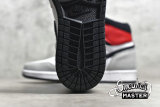 NIKE AIR JORDAN 1 RETRO HIGH OG SMOKE GREY WHITE/BLACK/LIGHT SMOKE GREY/VARSITY RED 555088-126