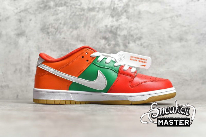 NIKE SB DUNK LOW X 7-ELEVEN ORANGE PEEL/PINE GREEN/UNIVERSITY RED CZ5130-600