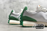 NEW BALANCE CASABLANCA X 327 IDEALIST RUNNING SHOES WHITE/LIGHT GREY/GREEN MS327CBD