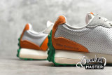 NEW BALANCE CASABLANCA X 327 RUNNING SHOES WHITE/ORANGE/GREEN MS327CBB