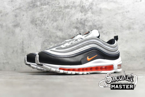 NIKE AIR MAX 97 WHITE/BLACK/METALLIC SILVER/TOTAL ORANGE CW5419-101