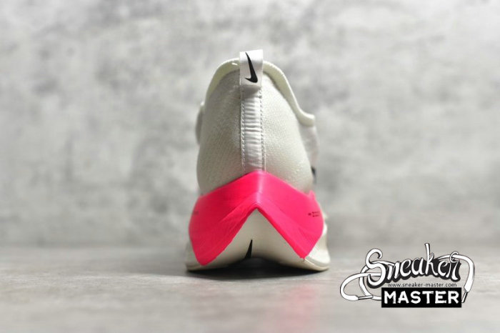 NIKE AIR ZOOM ALPHAFLY NEXT% ELIUD KIPCHOGE WHITE/PINK BLAST/PURE PLATINUM/BLACK DD8878-100
