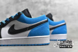 NIKE AIR JORDAN 1 LOW SE LASER BLUE BLACK/BLACK/LASER BLUE/WHITE CK3022-004