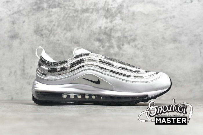 NIKE AIR MAX 97 SE WHITE FLORAL WHITE/WHITE-BLACK BV0129-100