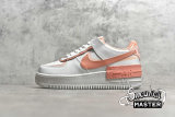 NIKE AIR FORCE 1 SHADOW SUMMIT WHITE/WASHED CORAL/SUMMIT WHITE/PINK QUARTZ CJ1641-101