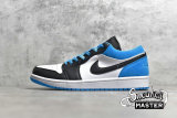 NIKE AIR JORDAN 1 LOW SE LASER BLUE BLACK/BLACK/LASER BLUE/WHITE CK3022-004