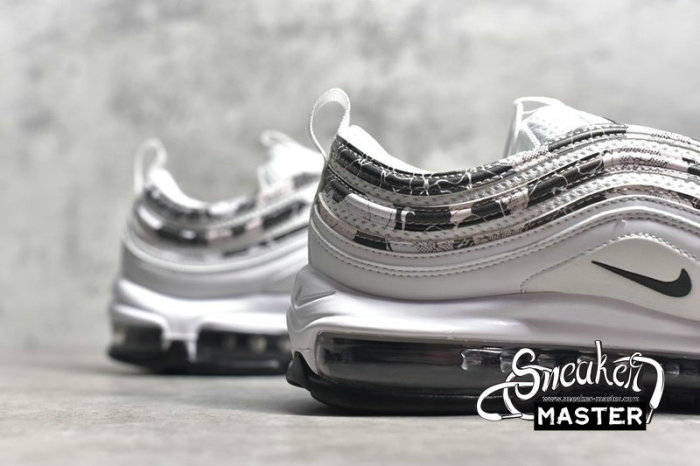 NIKE AIR MAX 97 SE WHITE FLORAL WHITE/WHITE-BLACK BV0129-100