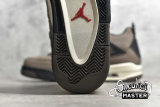 NIKE TRAVIS SCOTT X AIR JORDAN 4 RETRO BROWN DARK MOCHA/BLACK/RED-WHITE AJ4-882335