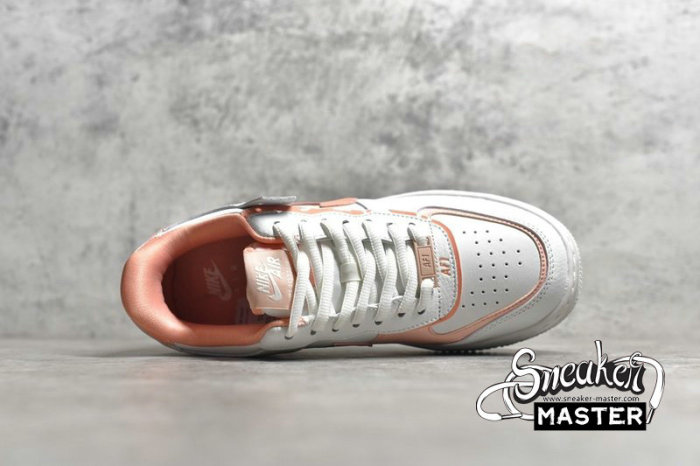 NIKE AIR FORCE 1 SHADOW SUMMIT WHITE/WASHED CORAL/SUMMIT WHITE/PINK QUARTZ CJ1641-101