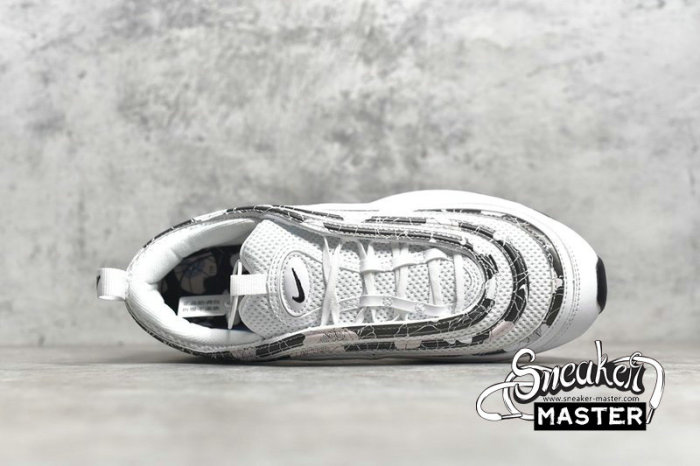 NIKE AIR MAX 97 SE WHITE FLORAL WHITE/WHITE-BLACK BV0129-100