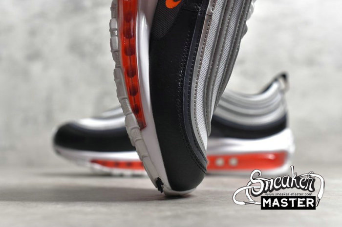 NIKE AIR MAX 97 WHITE/BLACK/METALLIC SILVER/TOTAL ORANGE CW5419-101