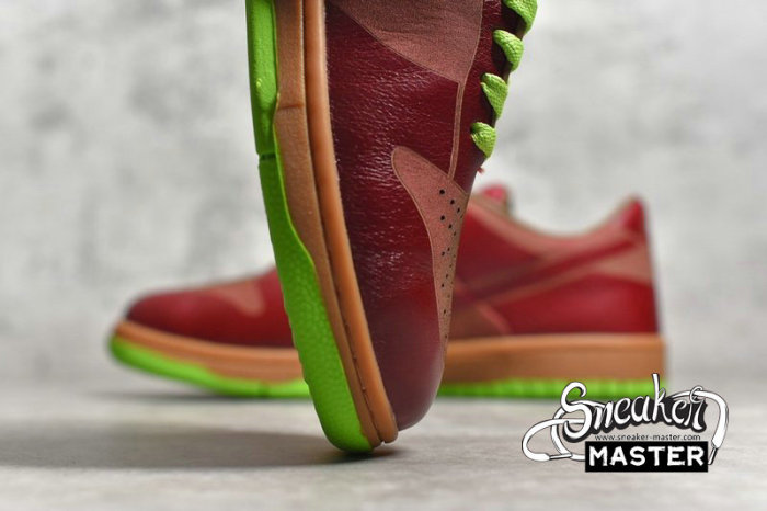 NIKE SB DUNK LOW 1 PIECE VARSITY RED/VARSITY RED-CHARTREUSE 311611-661